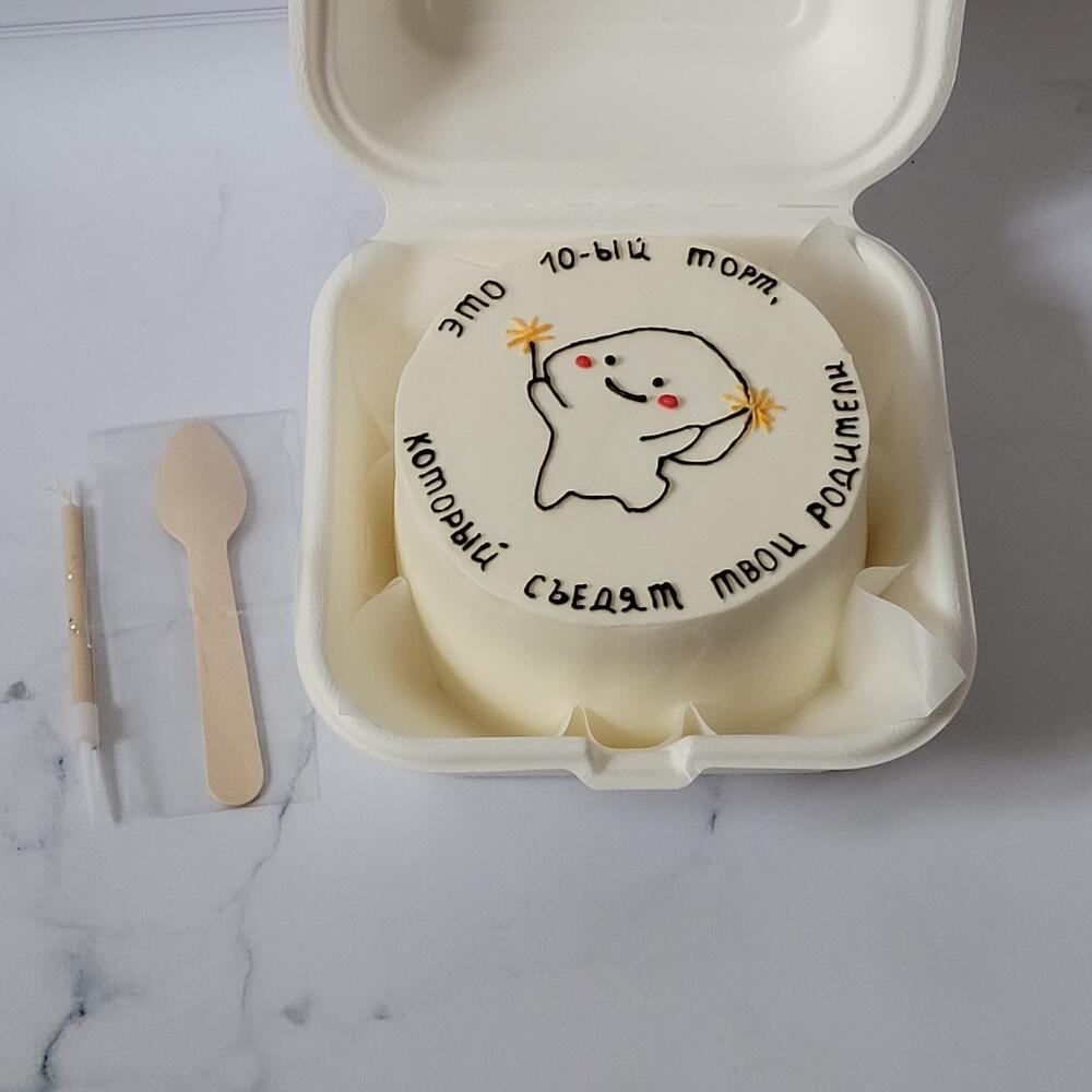 Бенто торт для малыша, торт на день рождения, торт для ребенка