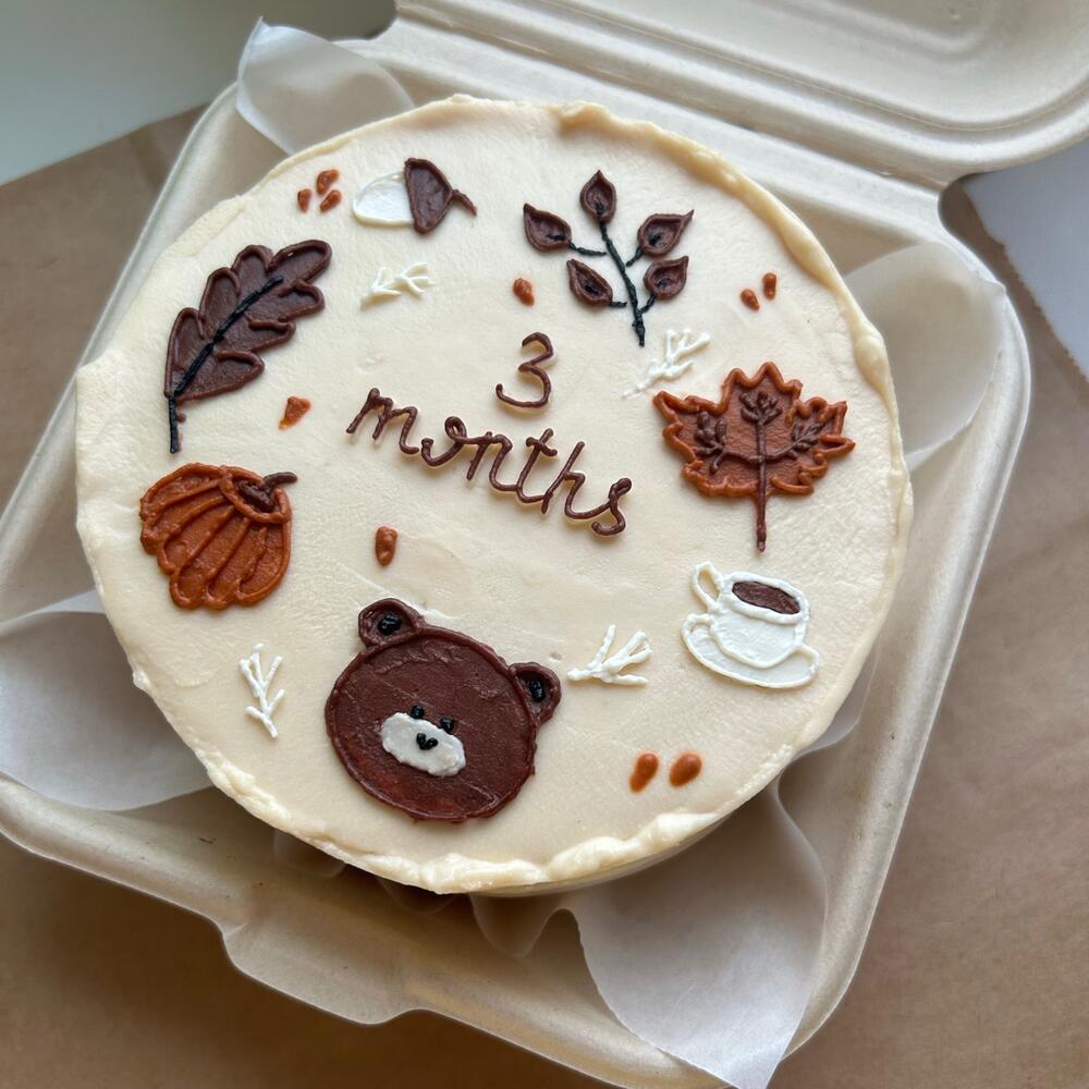 Бенто-торт для малышей по месяцам