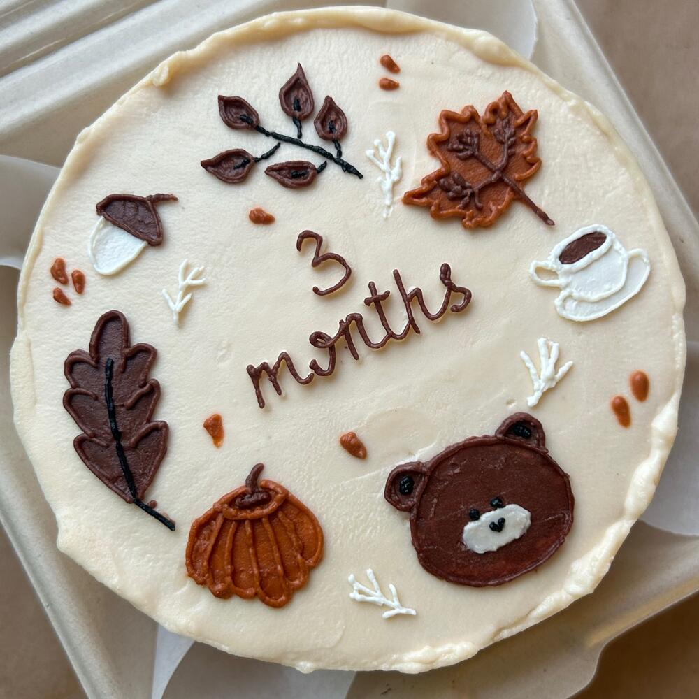 Бенто-торт для малышей по месяцам