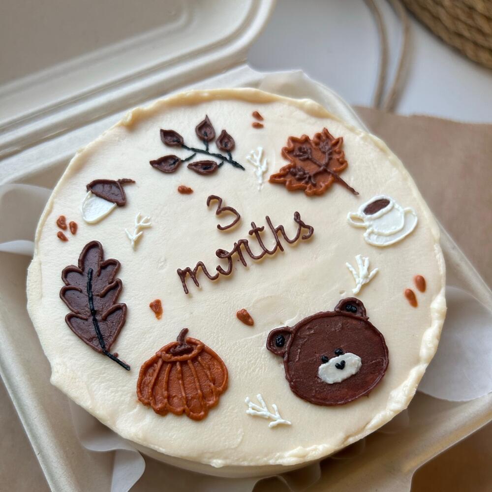 Бенто-торт для малышей по месяцам