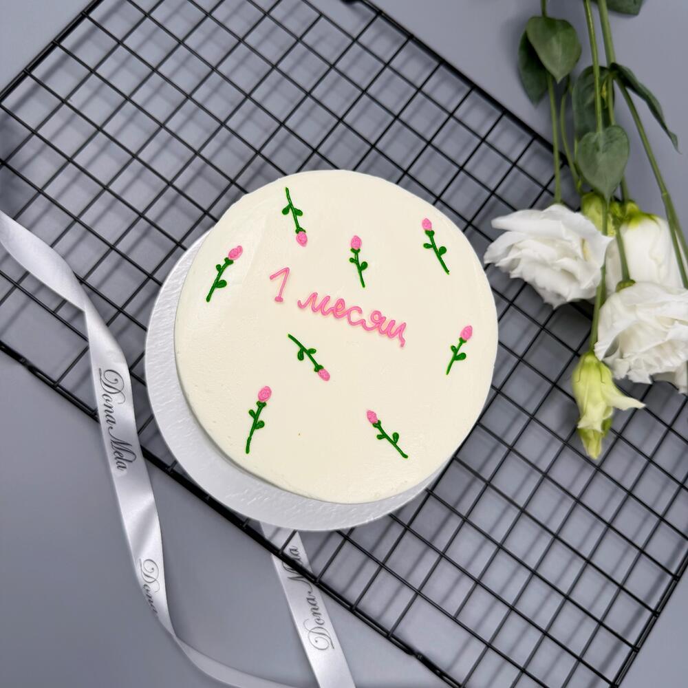 Бенто торт для малышки по месяцам