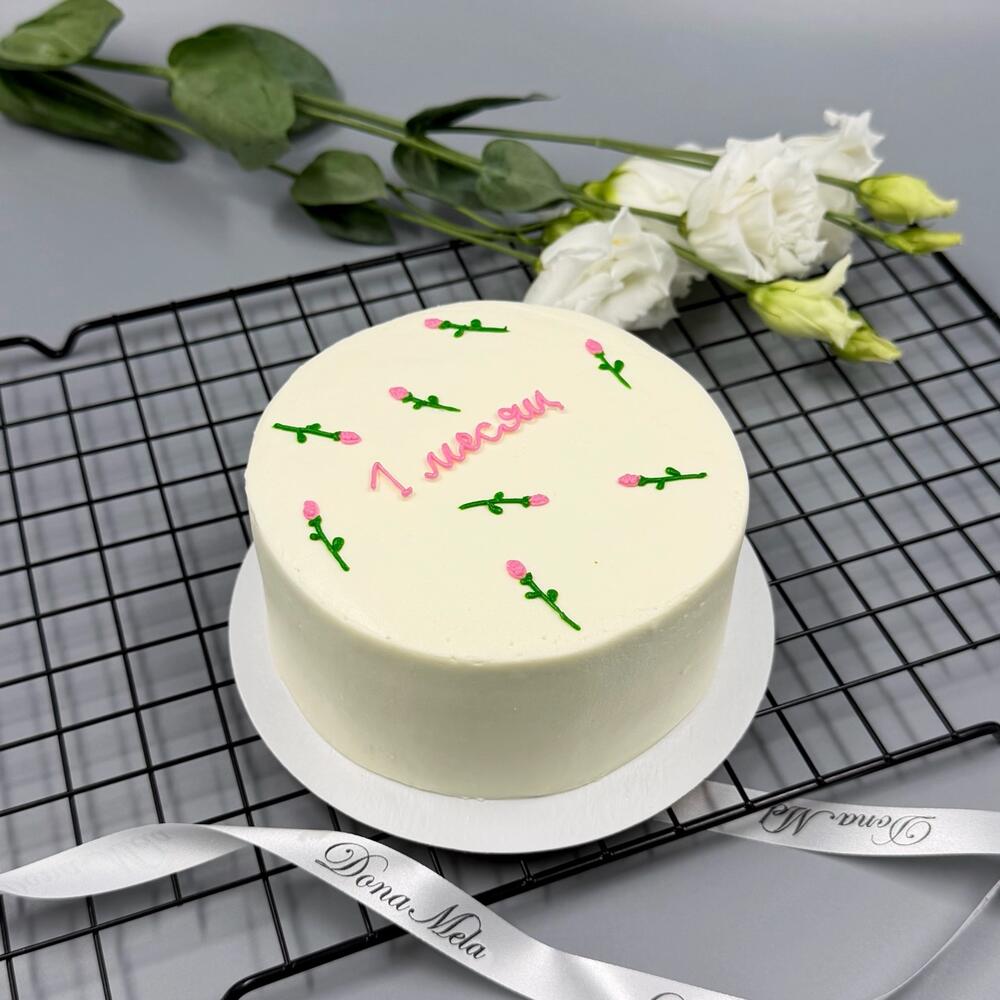 Бенто торт для малышки по месяцам