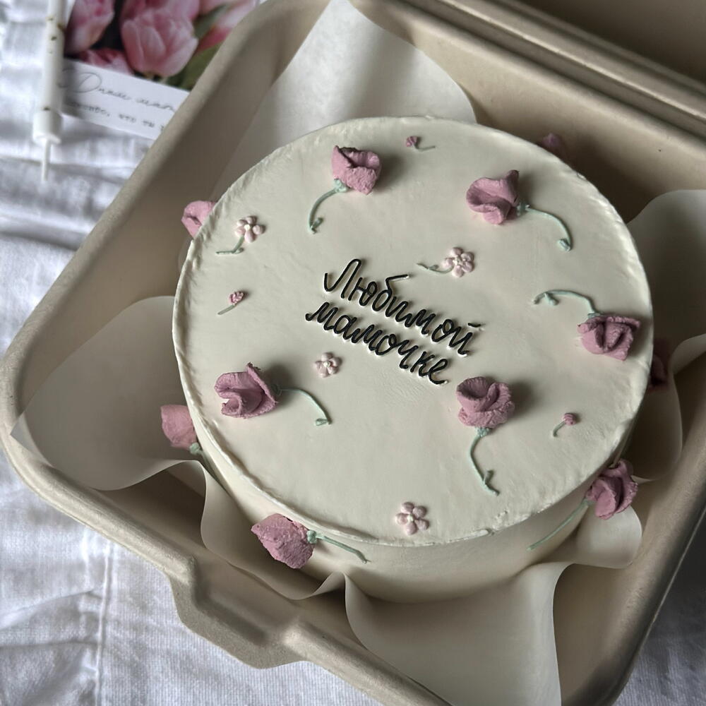 Бенто торт для мамочки на День матери