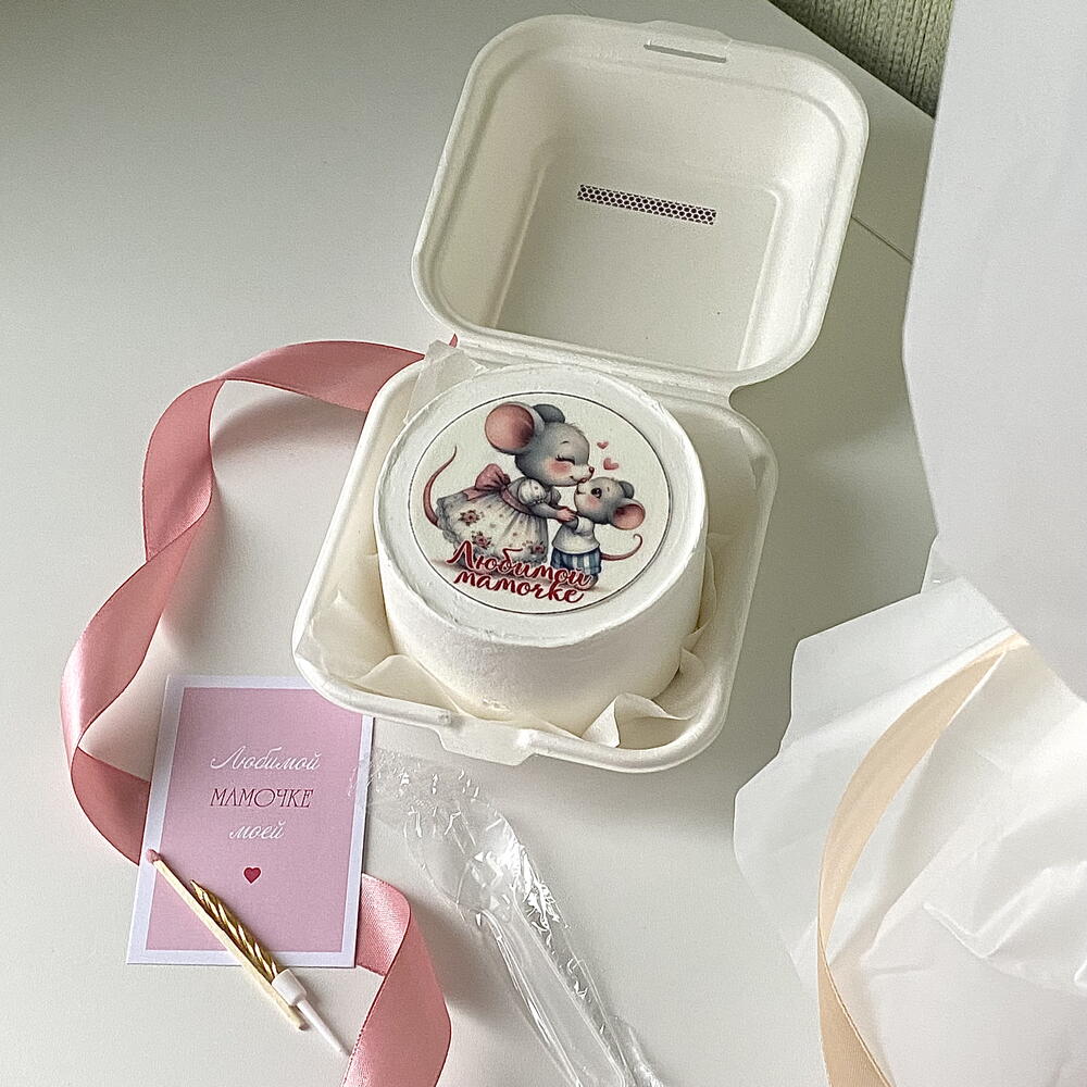 Бенто торт для мамули «Любимой мамочке»