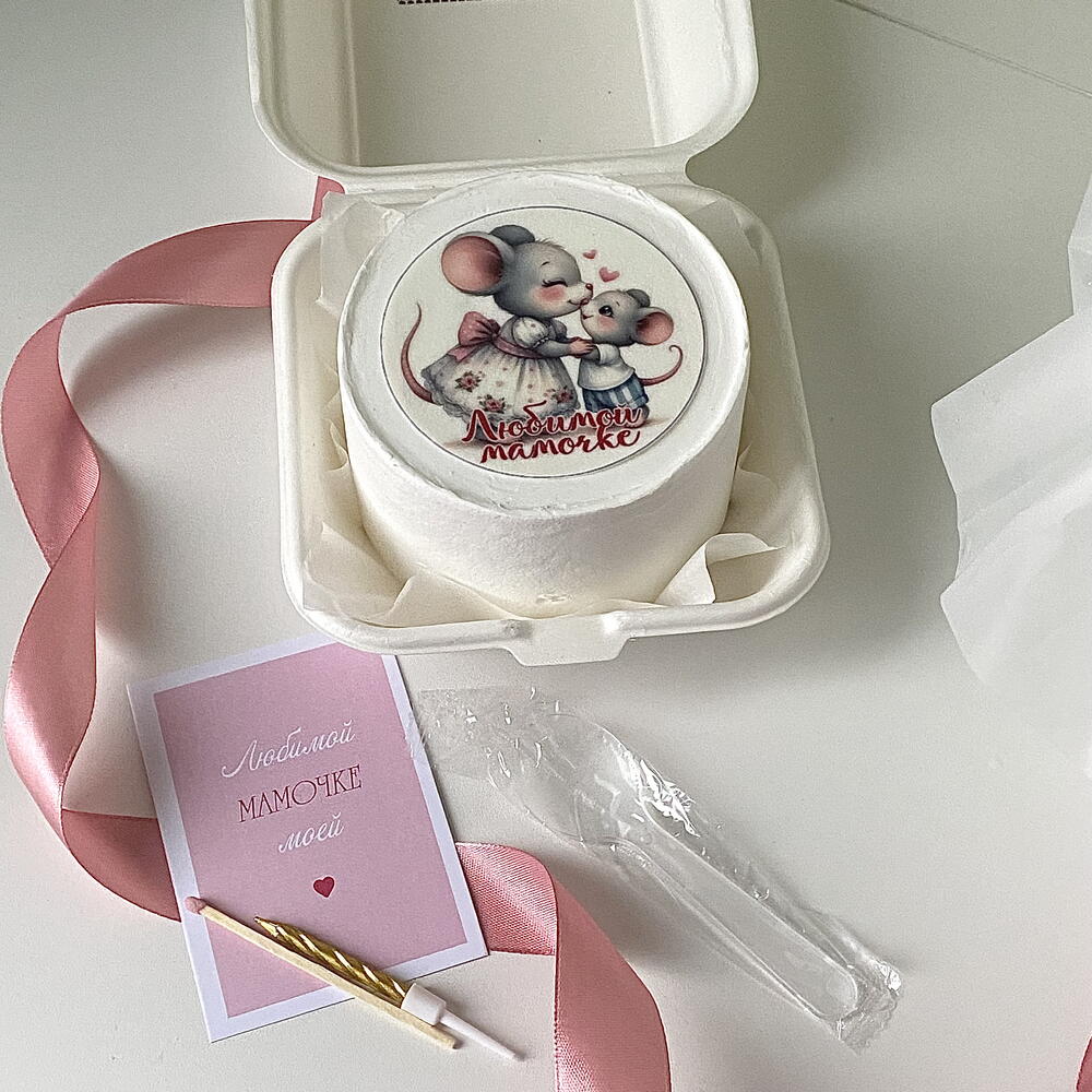 Бенто торт для мамули «Любимой мамочке»