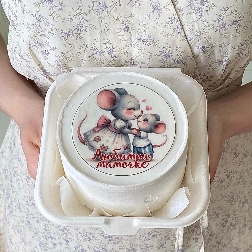 Бенто торт для мамули «Любимой мамочке»