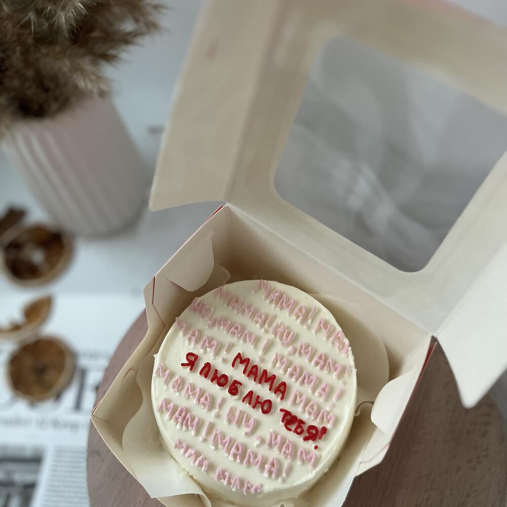 Бенто торт для мамы, бенто для мамочки