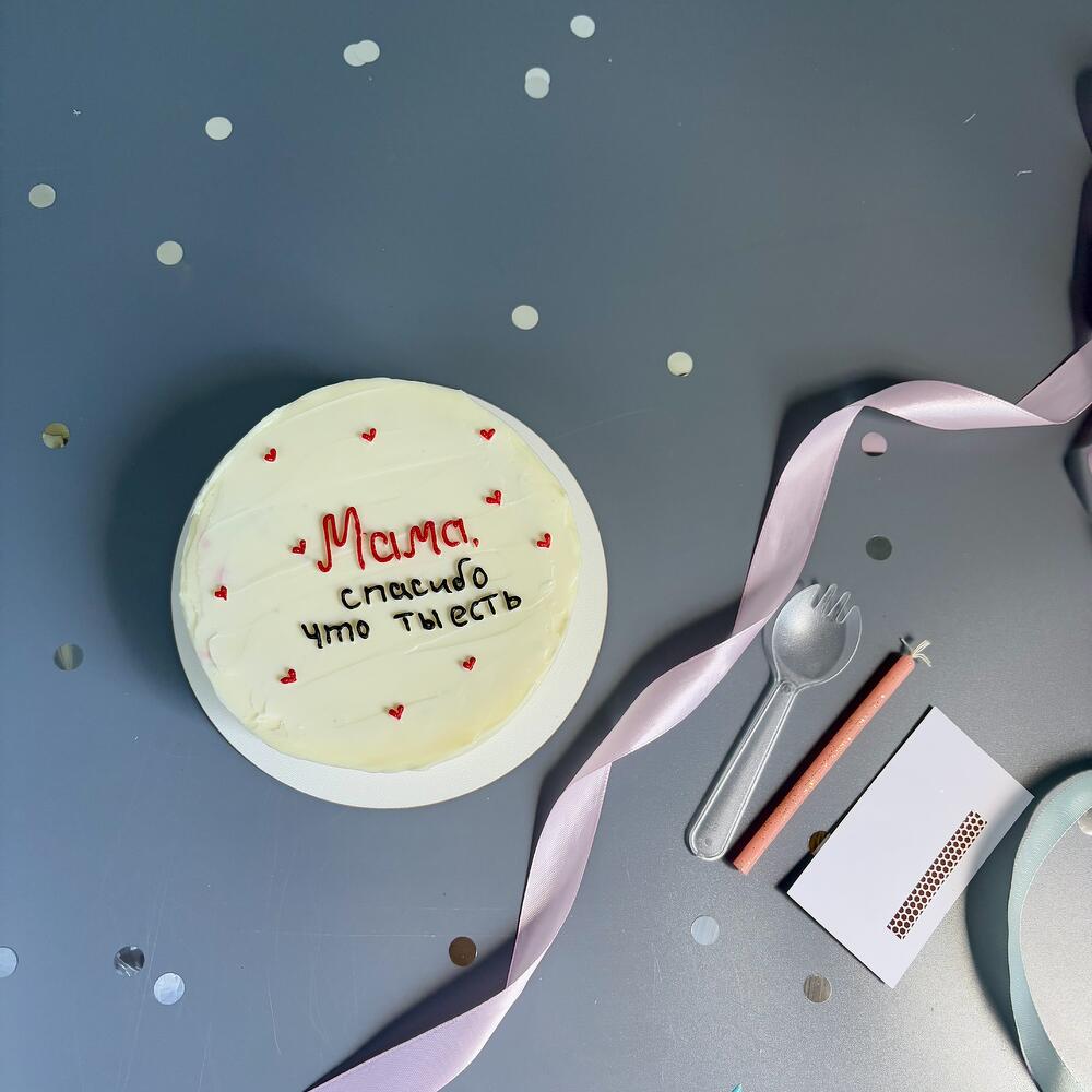 Бенто торт для мамы | Бенто спасибо