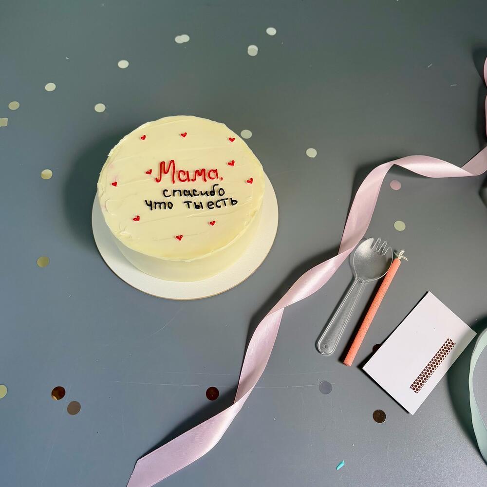 Бенто торт для мамы | Бенто спасибо