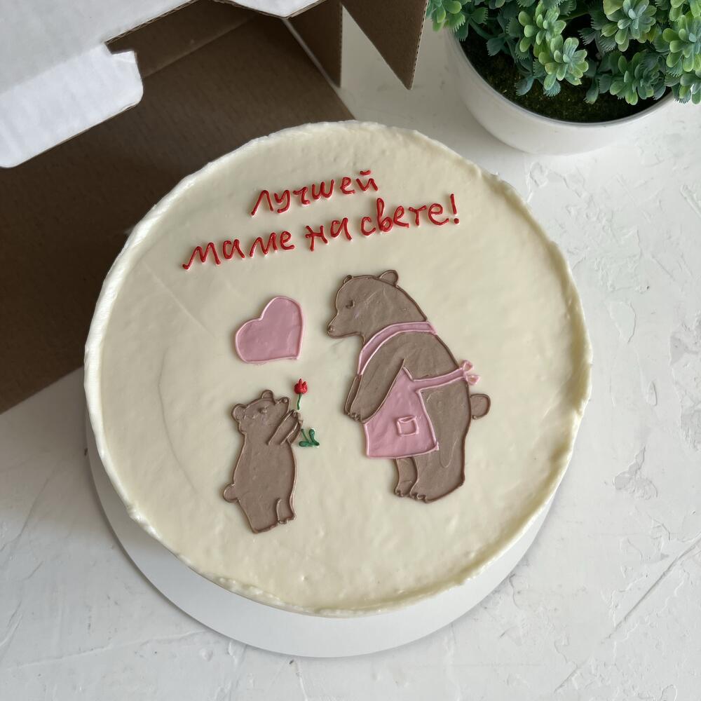 Бенто торт для мамы , макси бенто