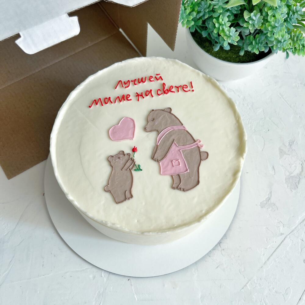 Бенто торт для мамы , макси бенто