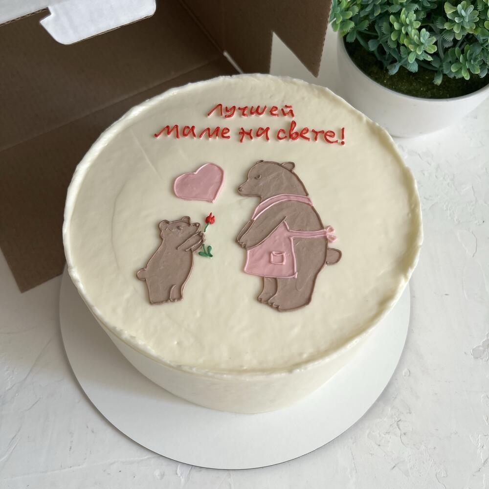 Бенто торт для мамы , макси бенто