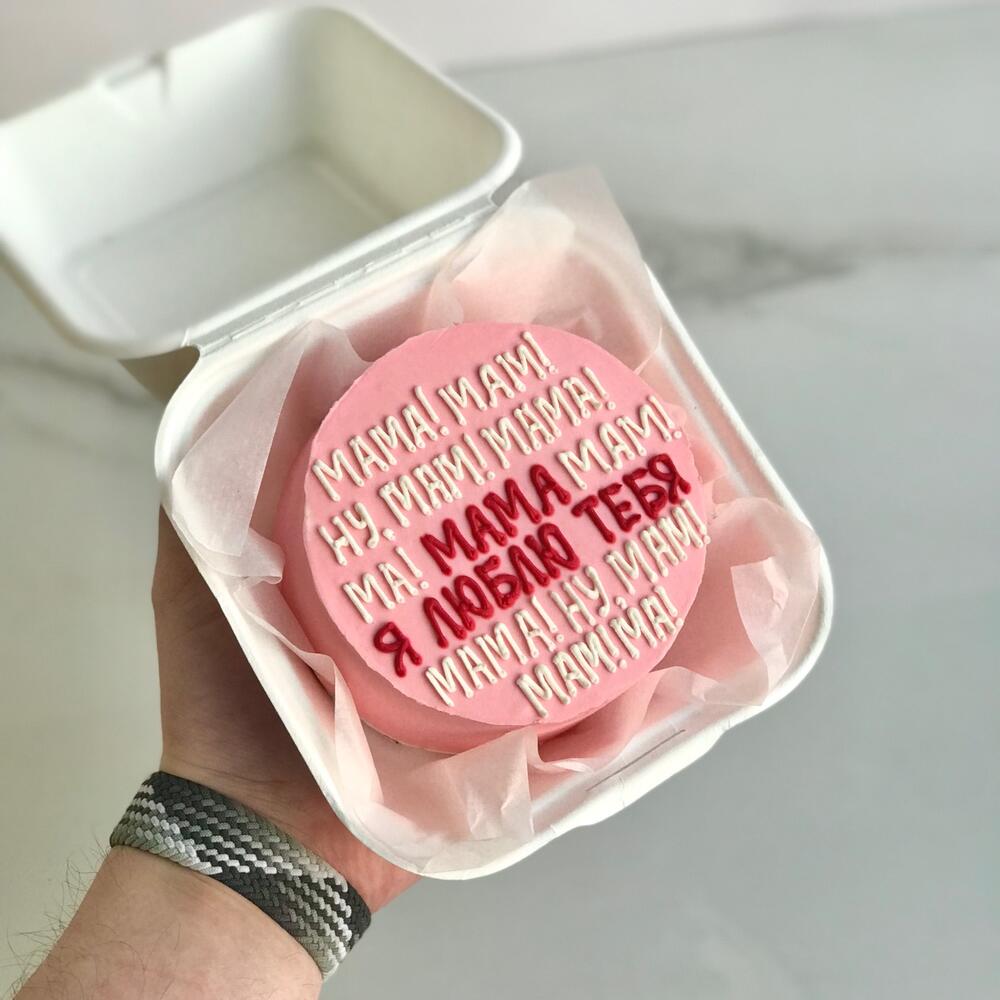 Бенто торт для Мамы. Мам, ну мам