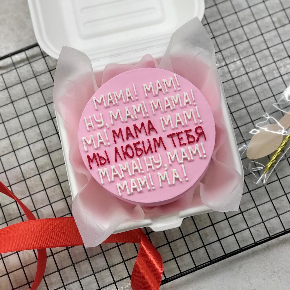 Бенто торт для Мамы. Мам, ну мам