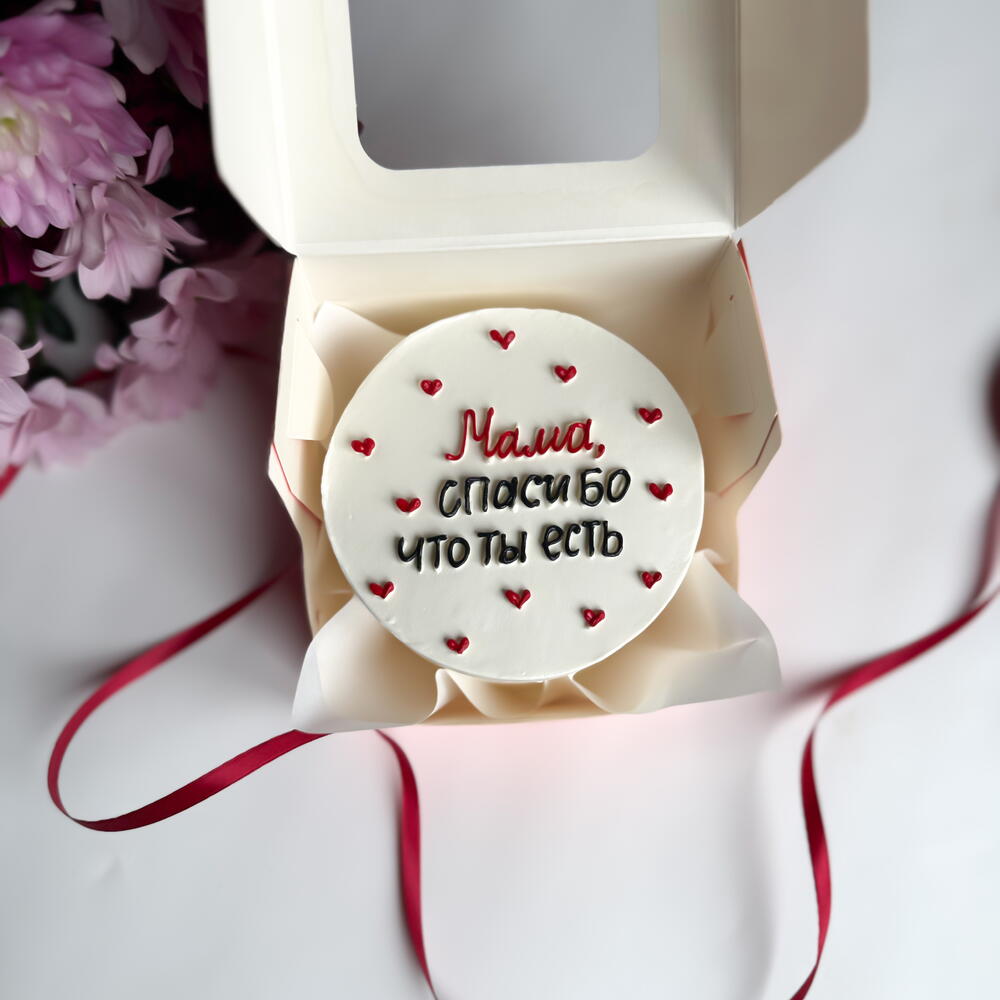 Бенто торт для мамы, мамочке , мамули «Мама , спасибо что ты есть»