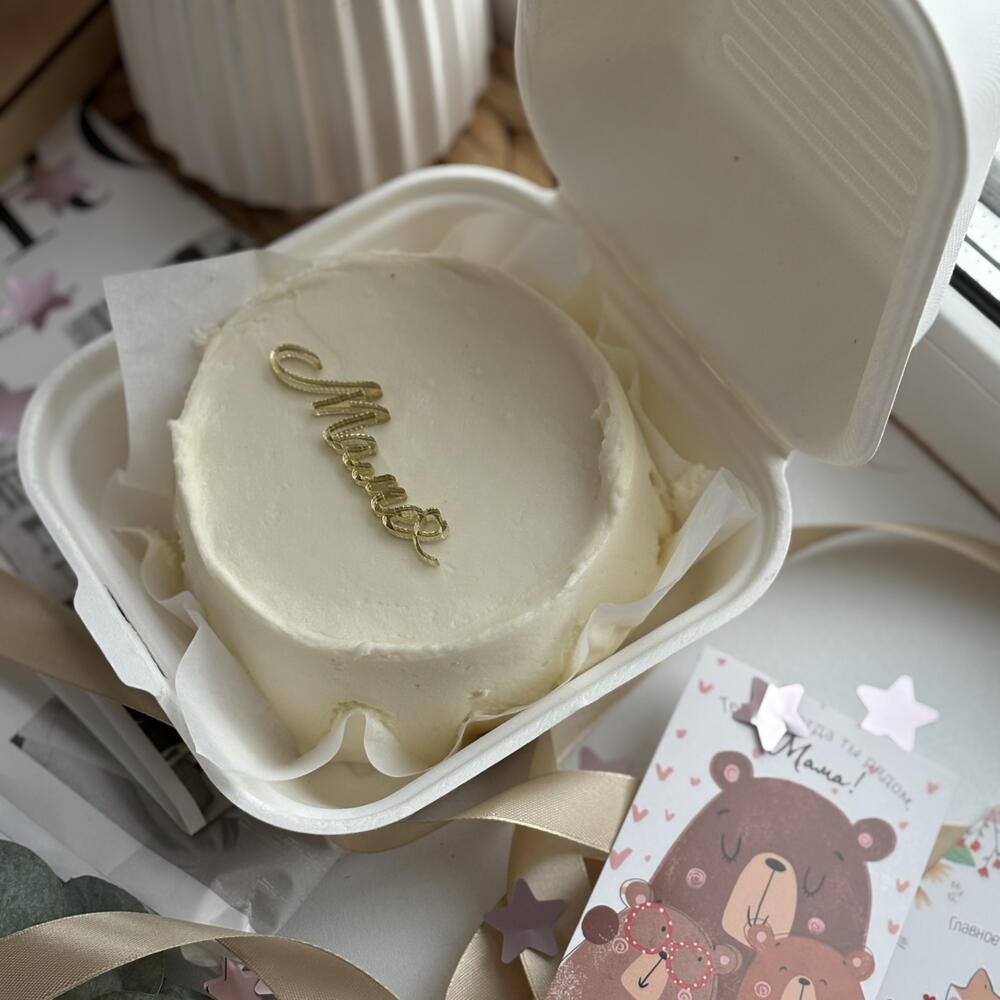 Бенто торт для мамы, на день матери