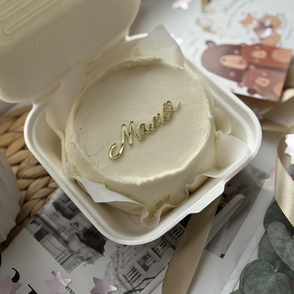 Бенто торт для мамы, на день матери