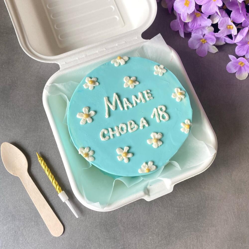 Бенто торт для мамы на день рождения