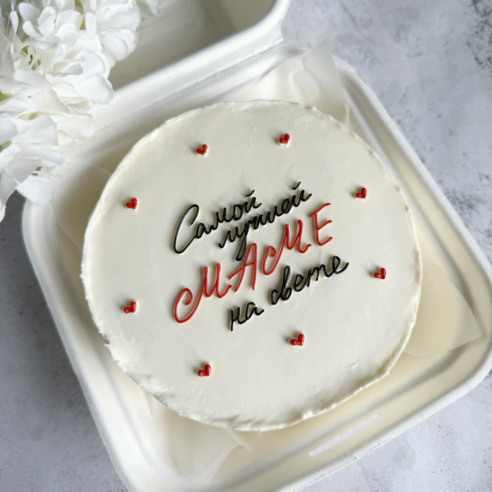 Бенто торт для мамы, подарок на День матери