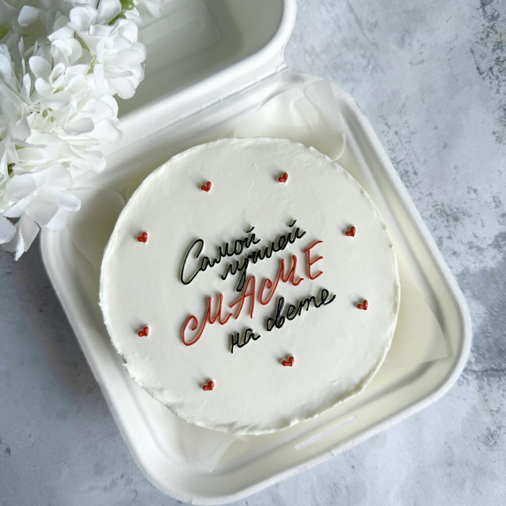 Бенто торт для мамы, подарок на День матери