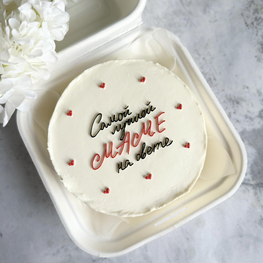 Бенто торт для мамы, подарок на День матери