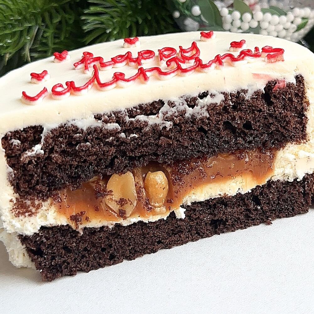 Бенто-торт для мамы с надписью