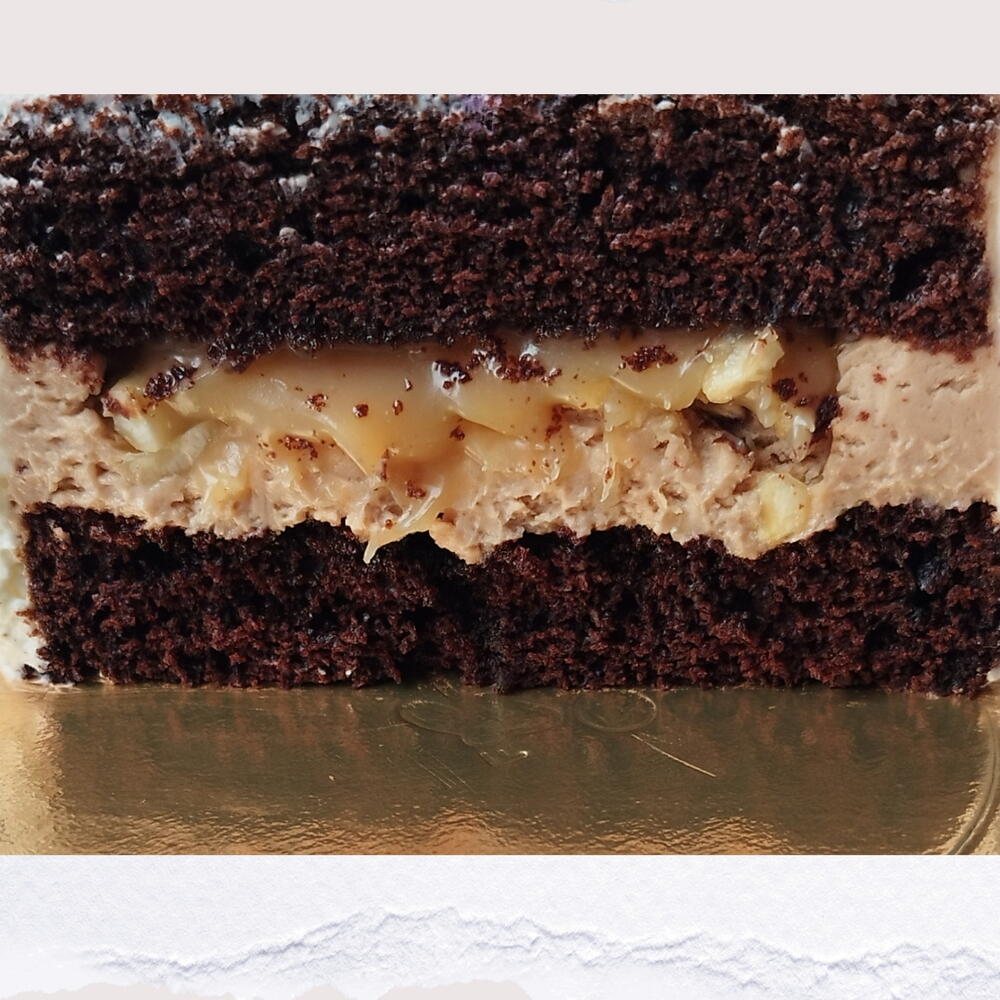 Бенто торт для мамы с цветами