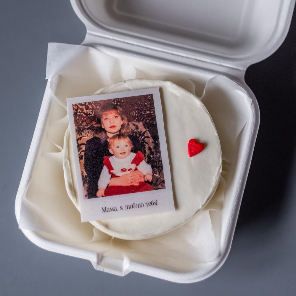 Бенто-торт для мамы с вашей фотографией