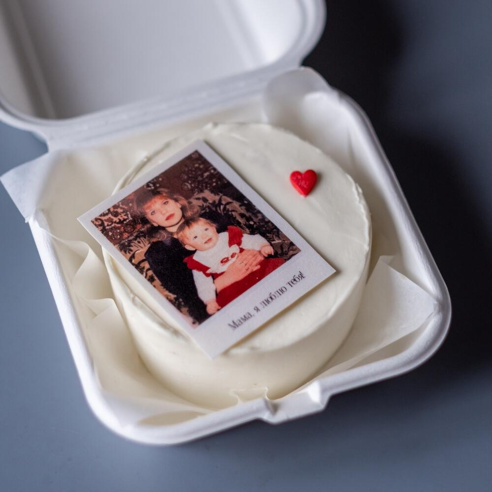 Бенто-торт для мамы с вашей фотографией