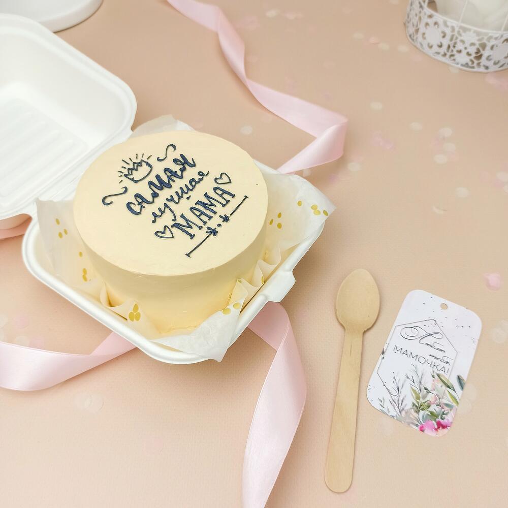 Бенто торт для мамы "Самая лучшая мама"