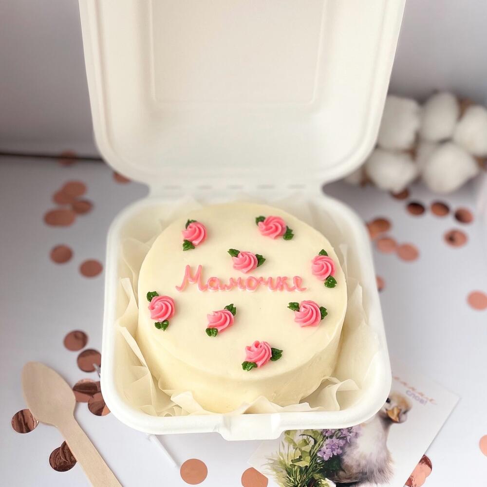 Бенто торт для мамы «Цветочки»