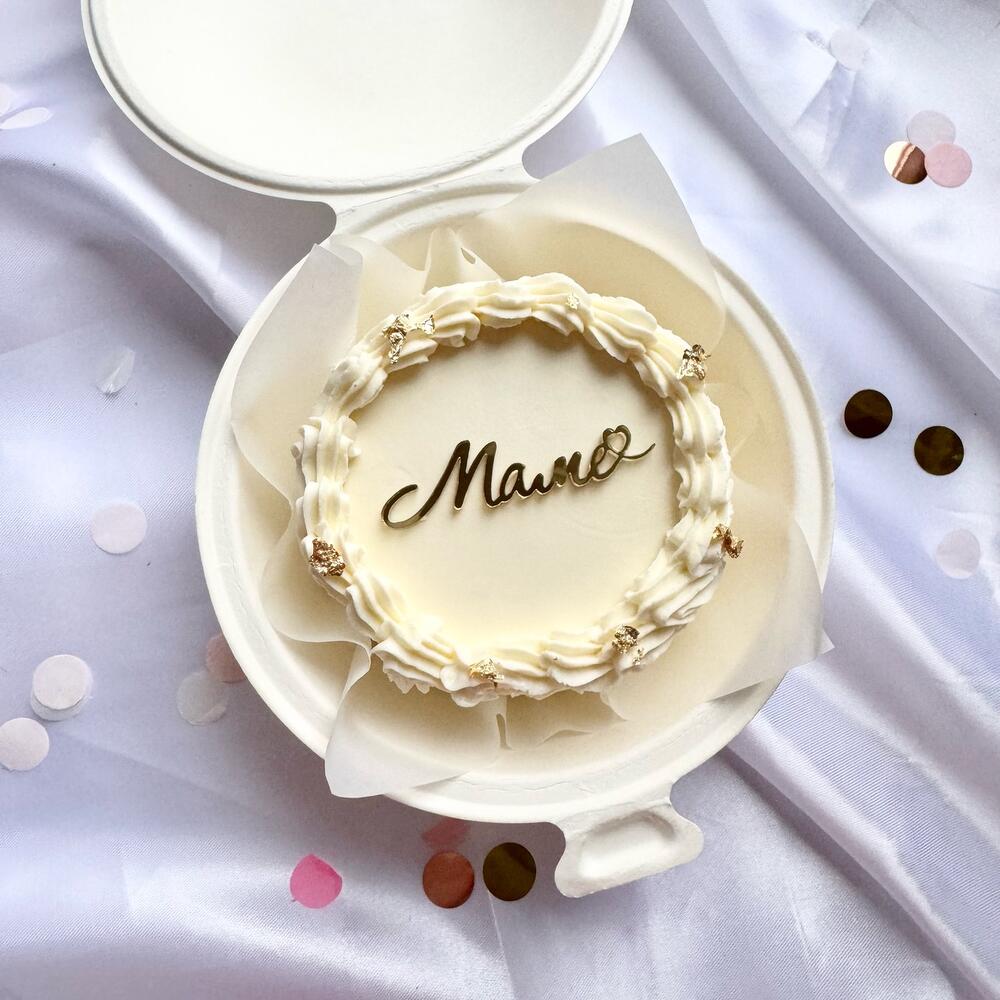 Бенто-торт для мамы в стиле ламбет с торпером