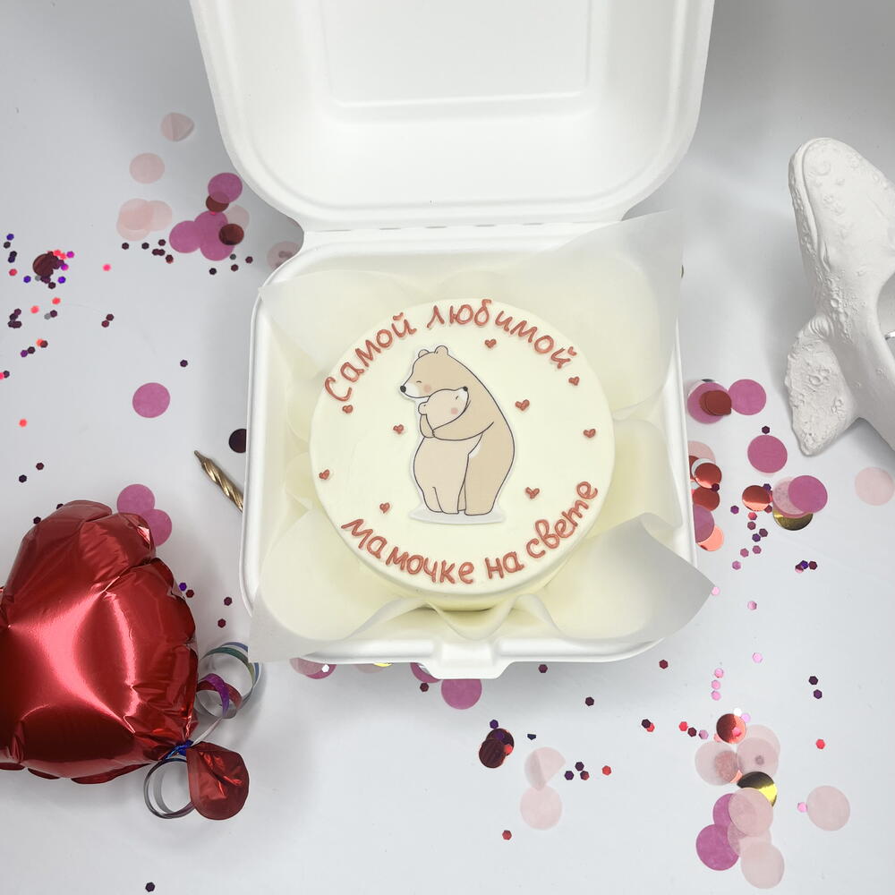 Бенто торт для мамы,День Матери,Любимой маме