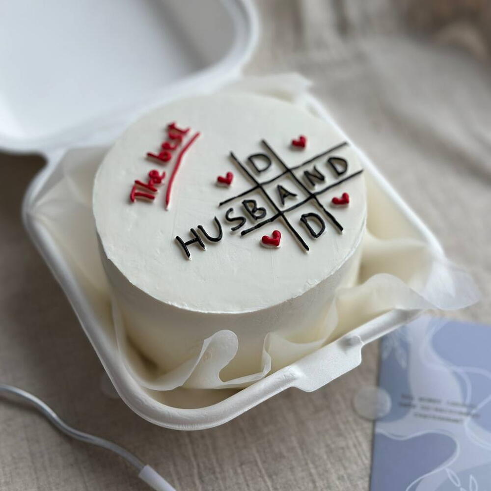 Бенто торт для мужа и отца