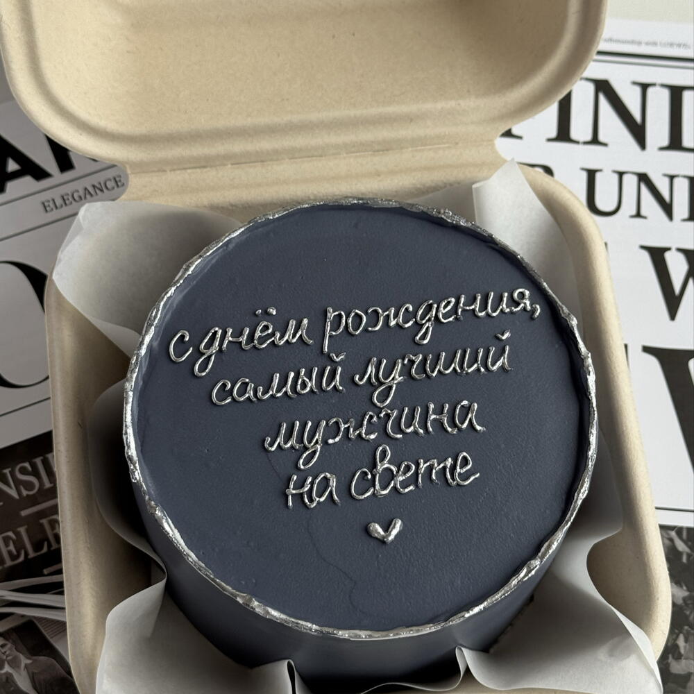 Бенто торт для Мужчины Любимого