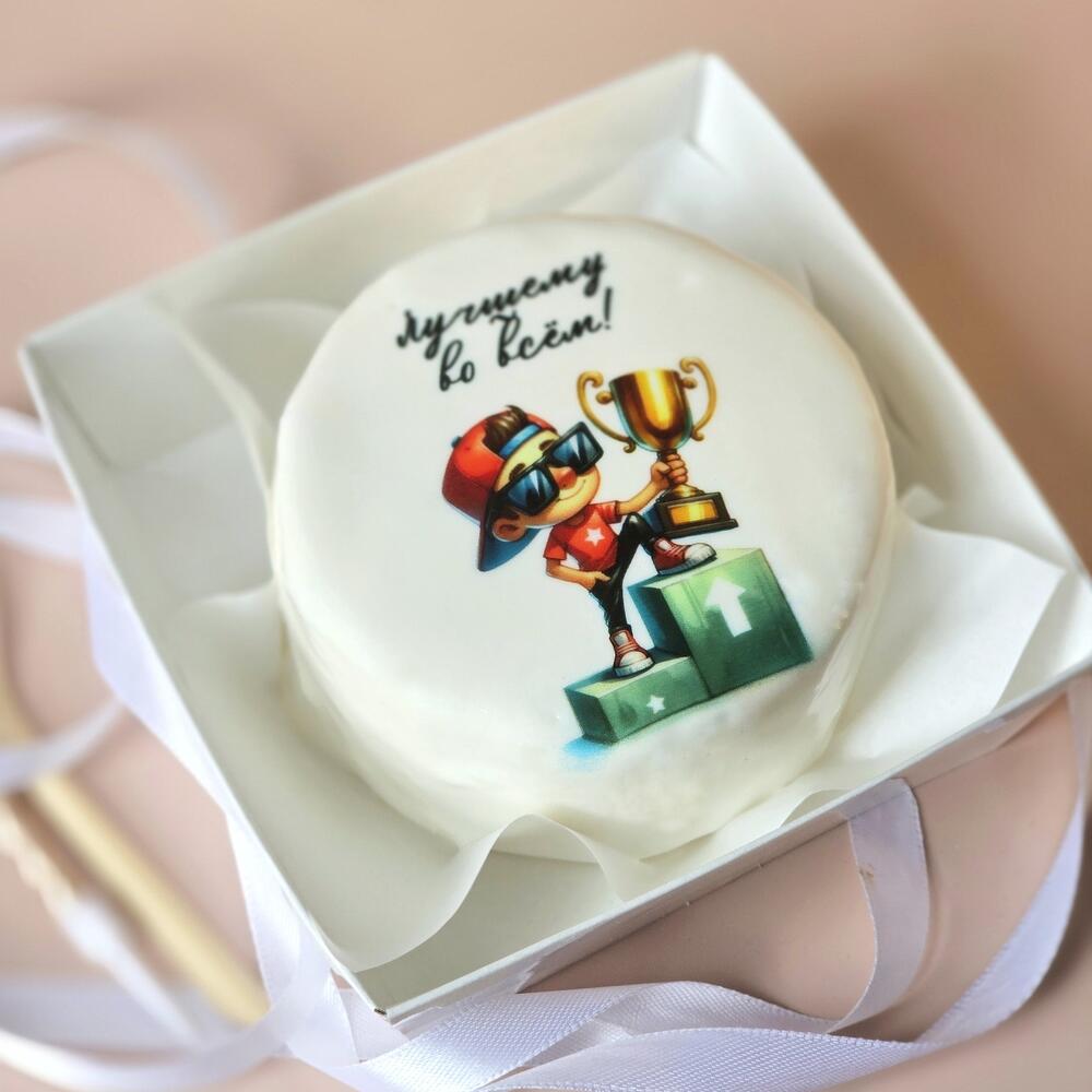 Бенто торт для мужчины в подарок "Лучшему во всём"