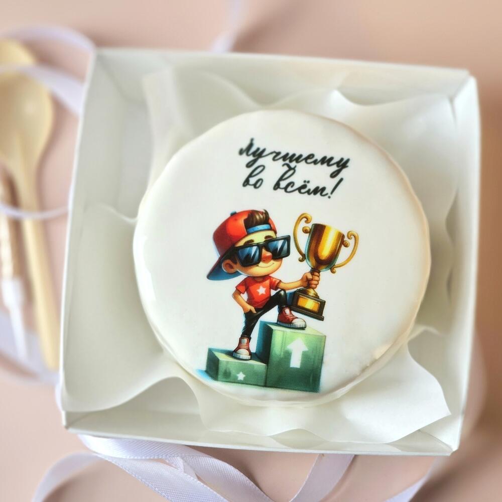 Бенто торт для мужчины в подарок "Лучшему во всём"