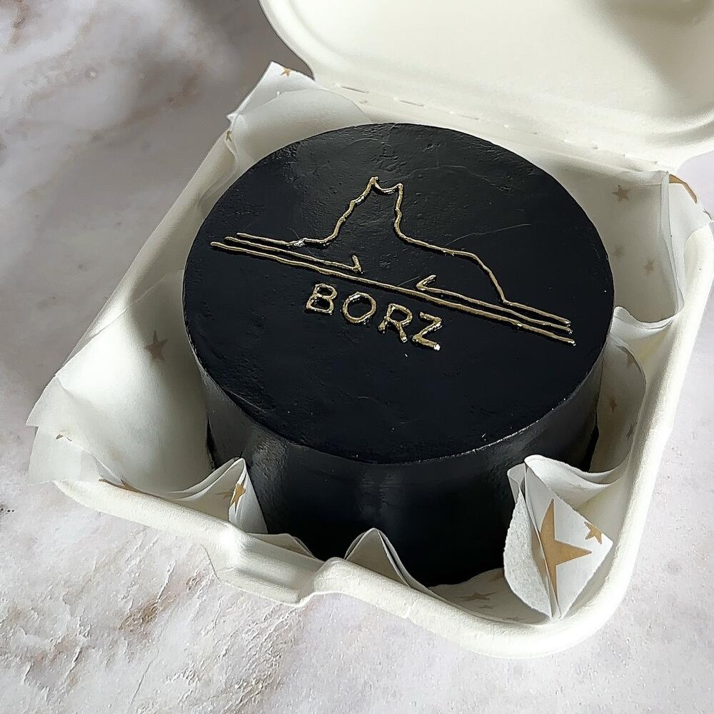 Бенто-торт для него/День рождения/с логотипом/коллеге/корпоратив