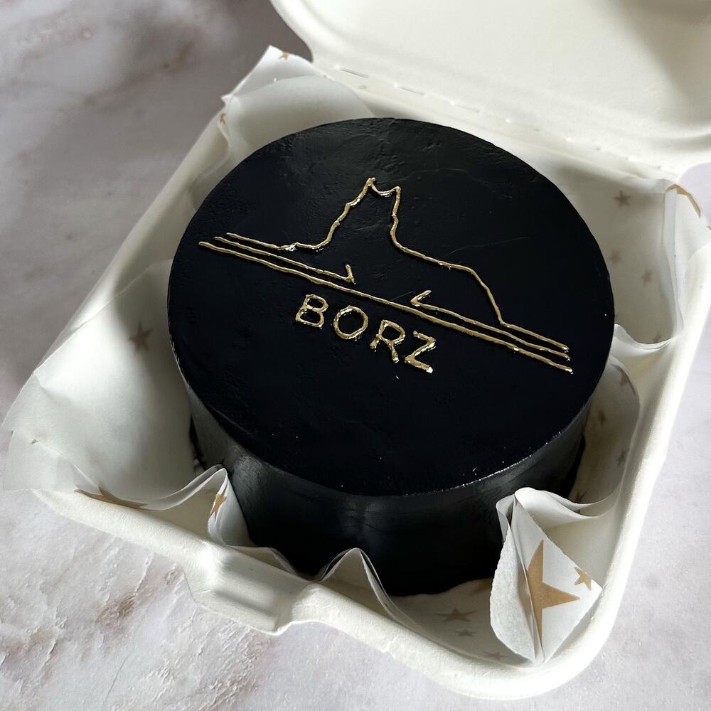 Бенто-торт для него/День рождения/с логотипом/коллеге/корпоратив