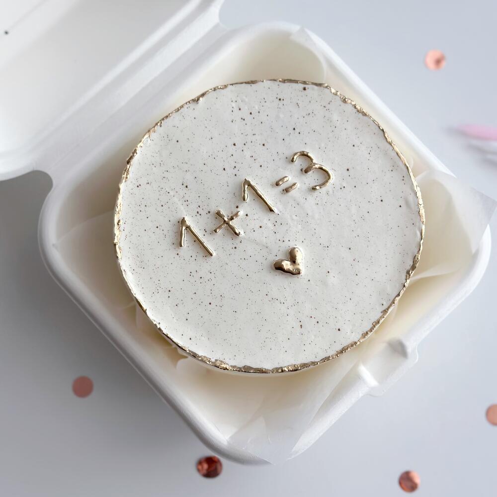 Бенто торт для объявления беременности