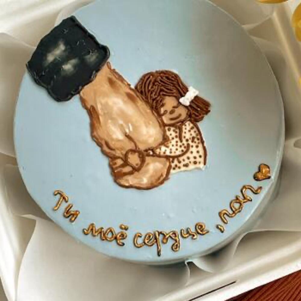 Бенто торт для пап