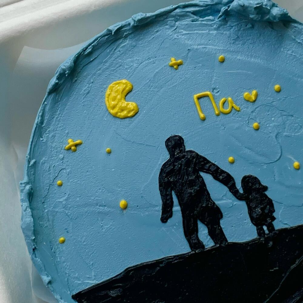 Бенто торт для папочки