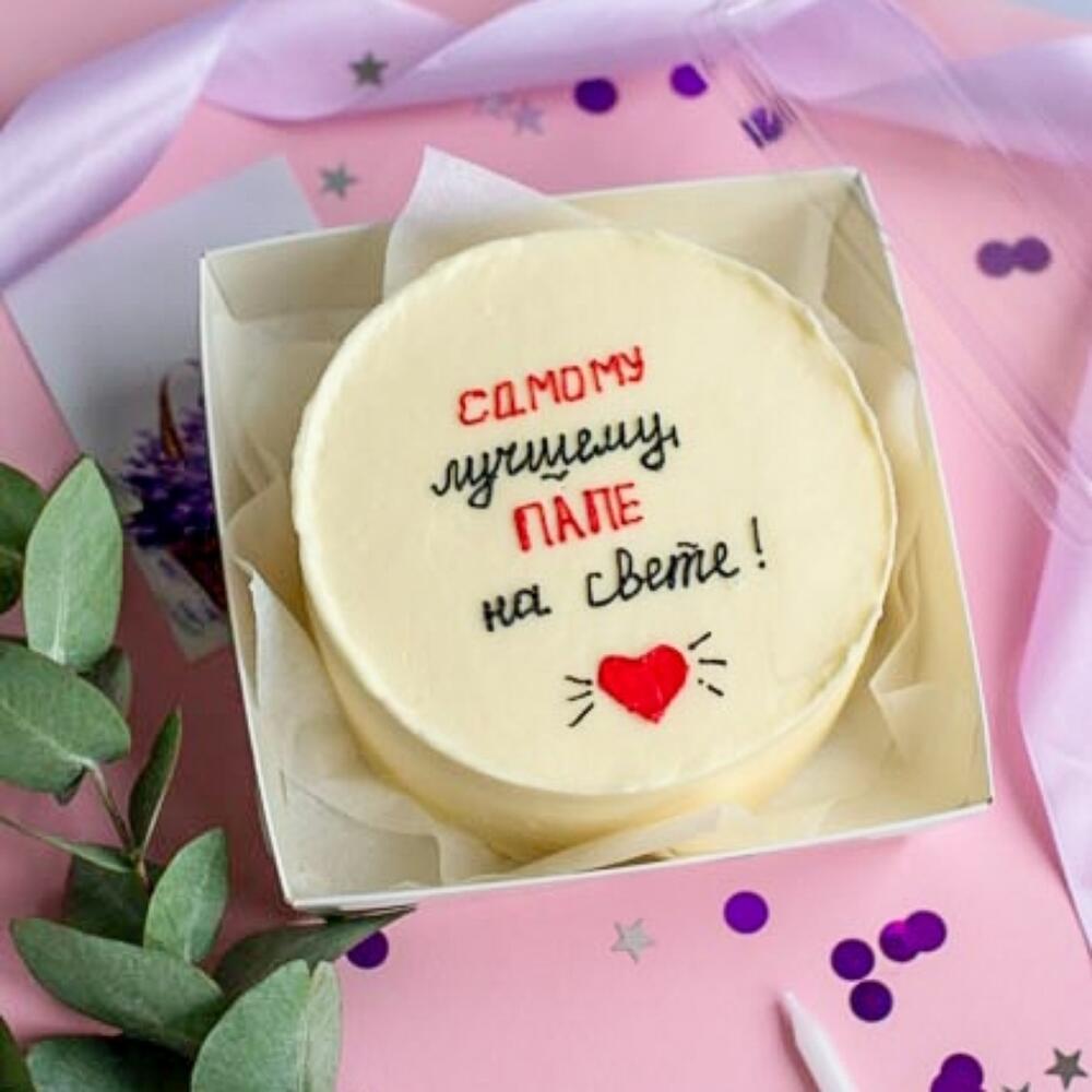 Бенто торт для Папы/ Лучшему папе/ день Отца