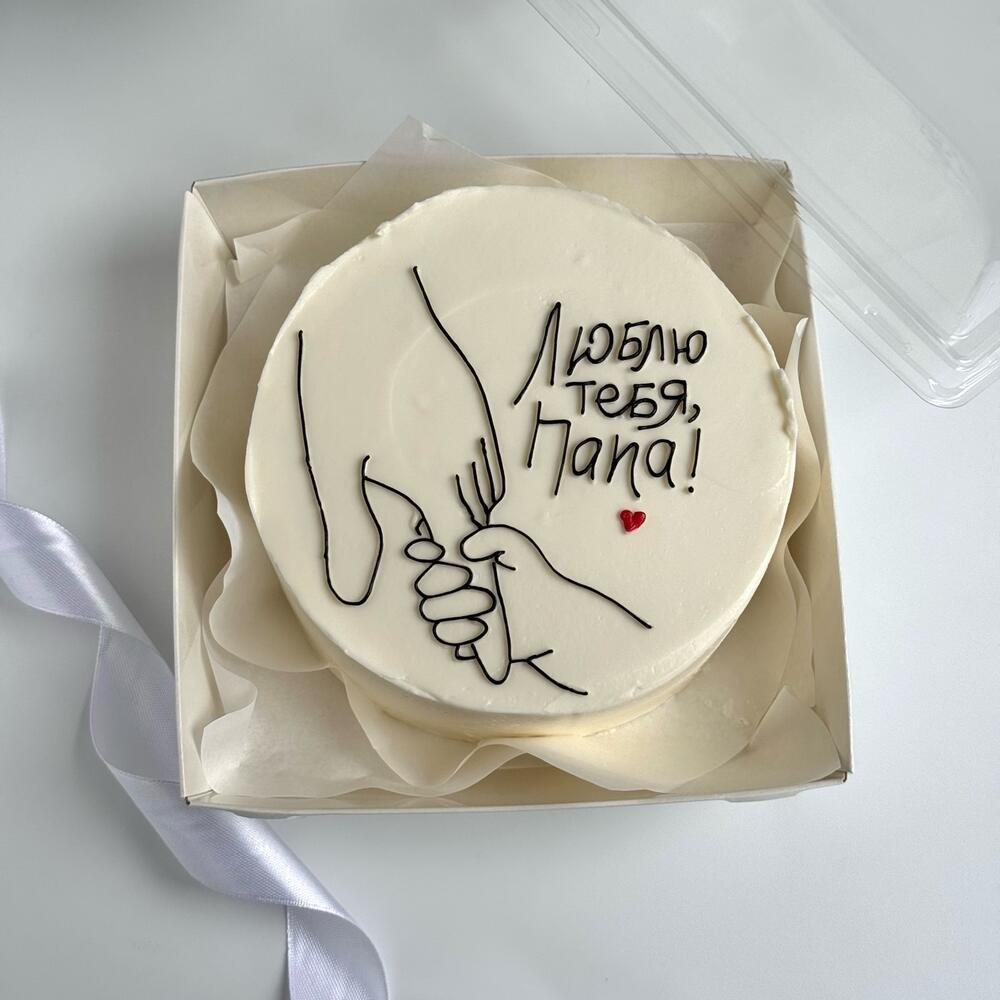 Бенто торт для папы/ любимому папе/ на день отца