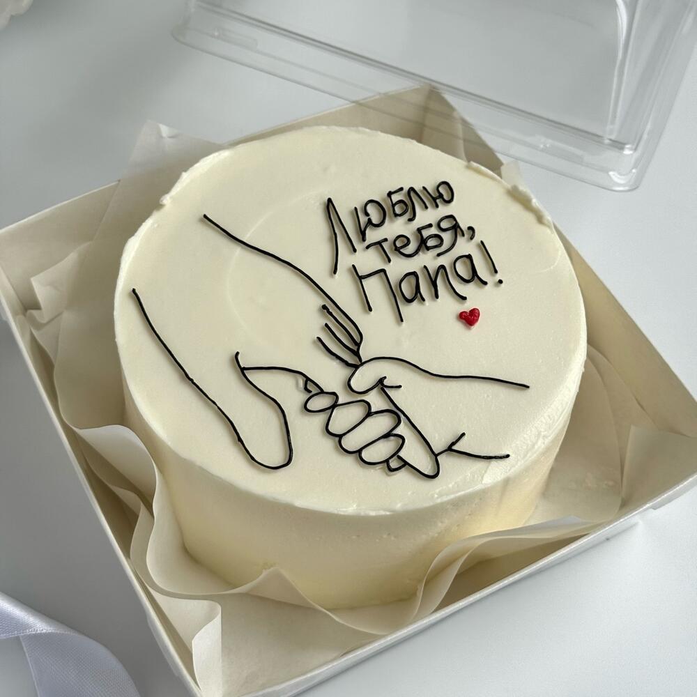 Бенто торт для папы/ любимому папе/ на день отца