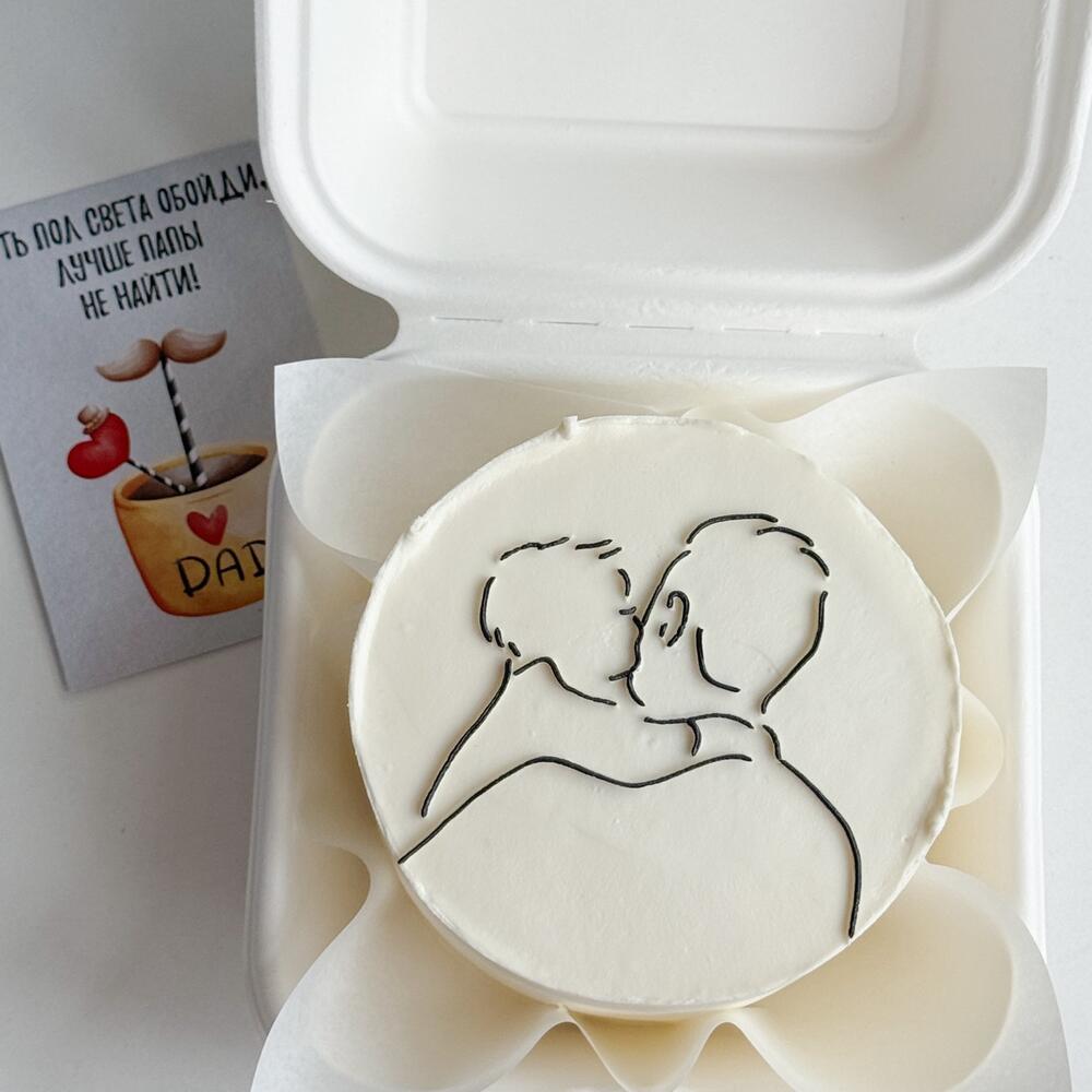 Бенто торт для папы на день отца