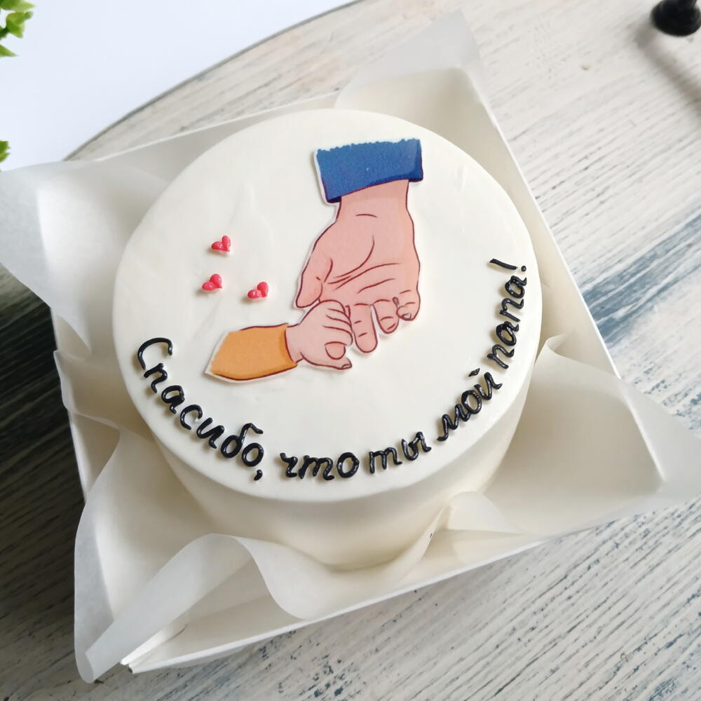 Бенто торт для папы в День Отца