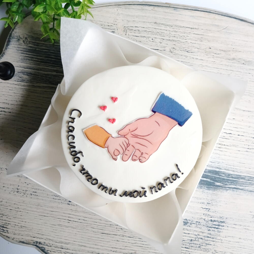 Бенто торт для папы в День Отца