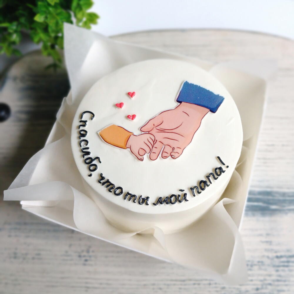 Бенто торт для папы в День Отца