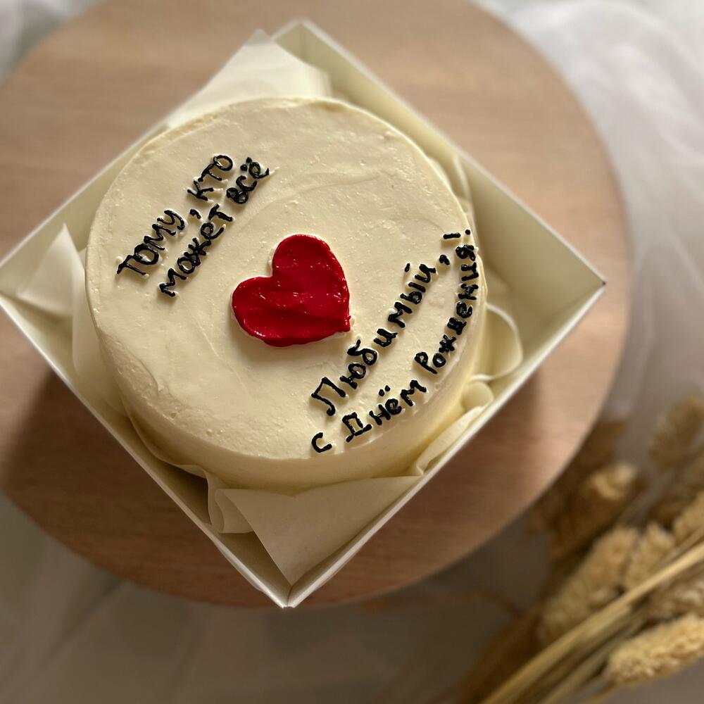 Бенто торт для парня